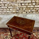 Mahogany System Table From Napoleon III Period XIX Eme Century