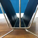 Vintage metal magazine holders