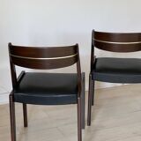 3 1930s leather chairs