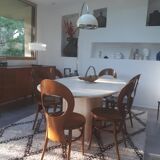 Roche Bobois travertine table