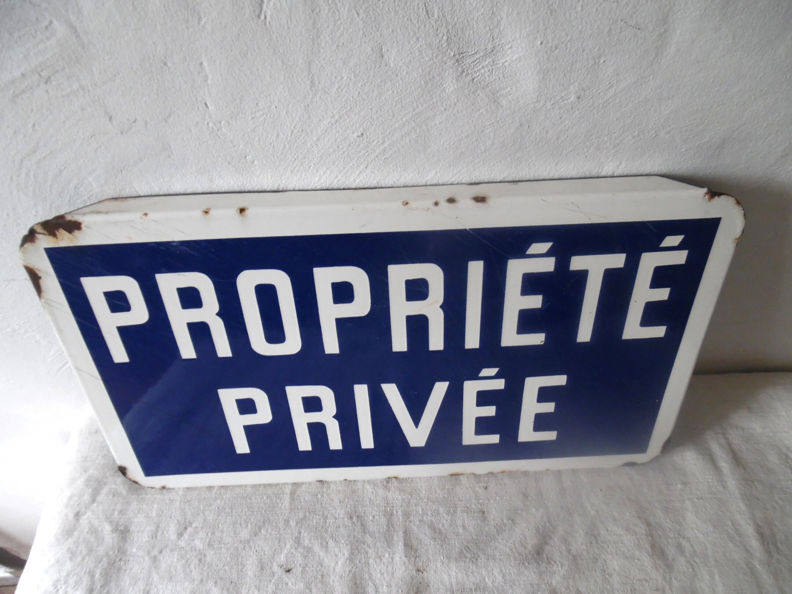 Private property sign