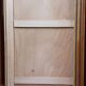1950 wardrobe with compass legs, sliding doors, and a new top.