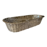 Bread basket, silver-plated