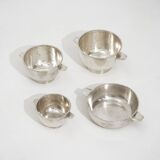 Set of 4 bowls by Gio Ponti for Fratelli Calderoni, 1950s