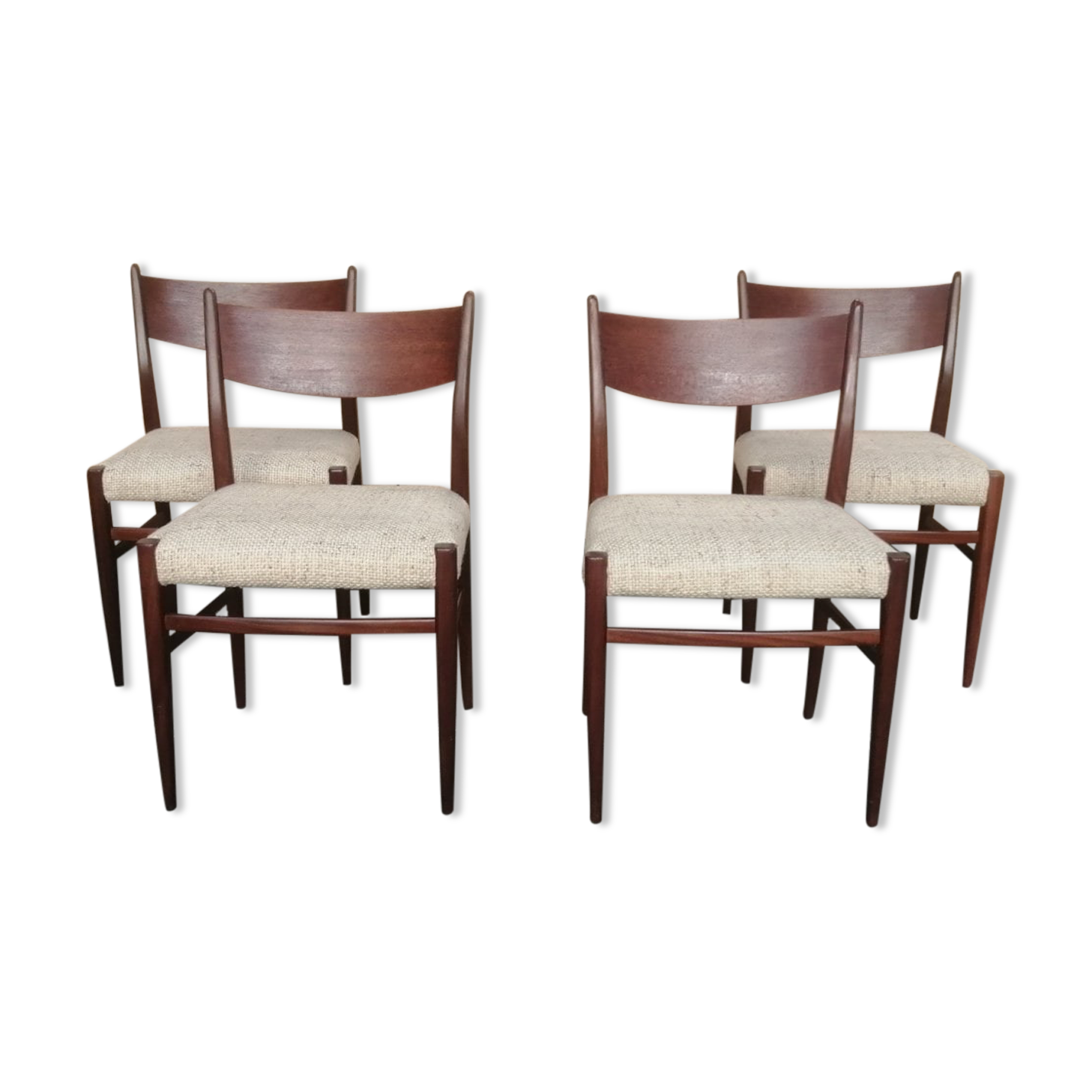 Série de 4 chaises SA10 de Cees Braakman pour Pastoe 1960