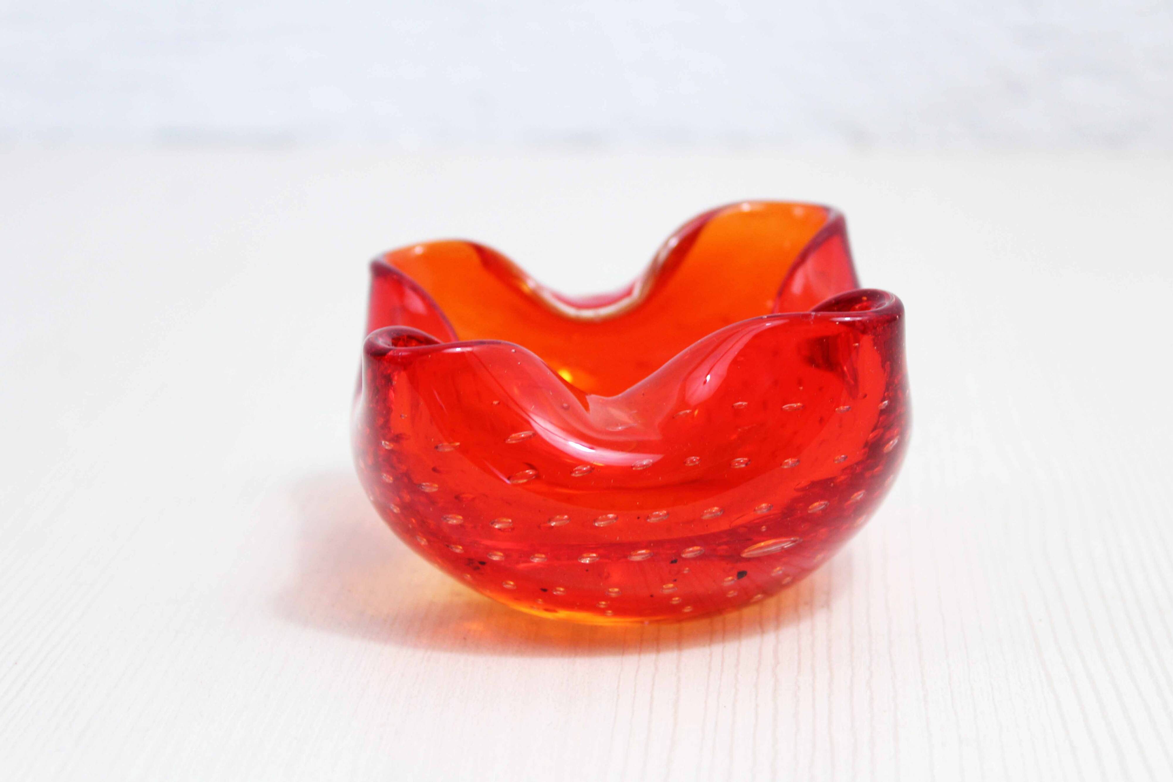 Murano glass ashtray 1970