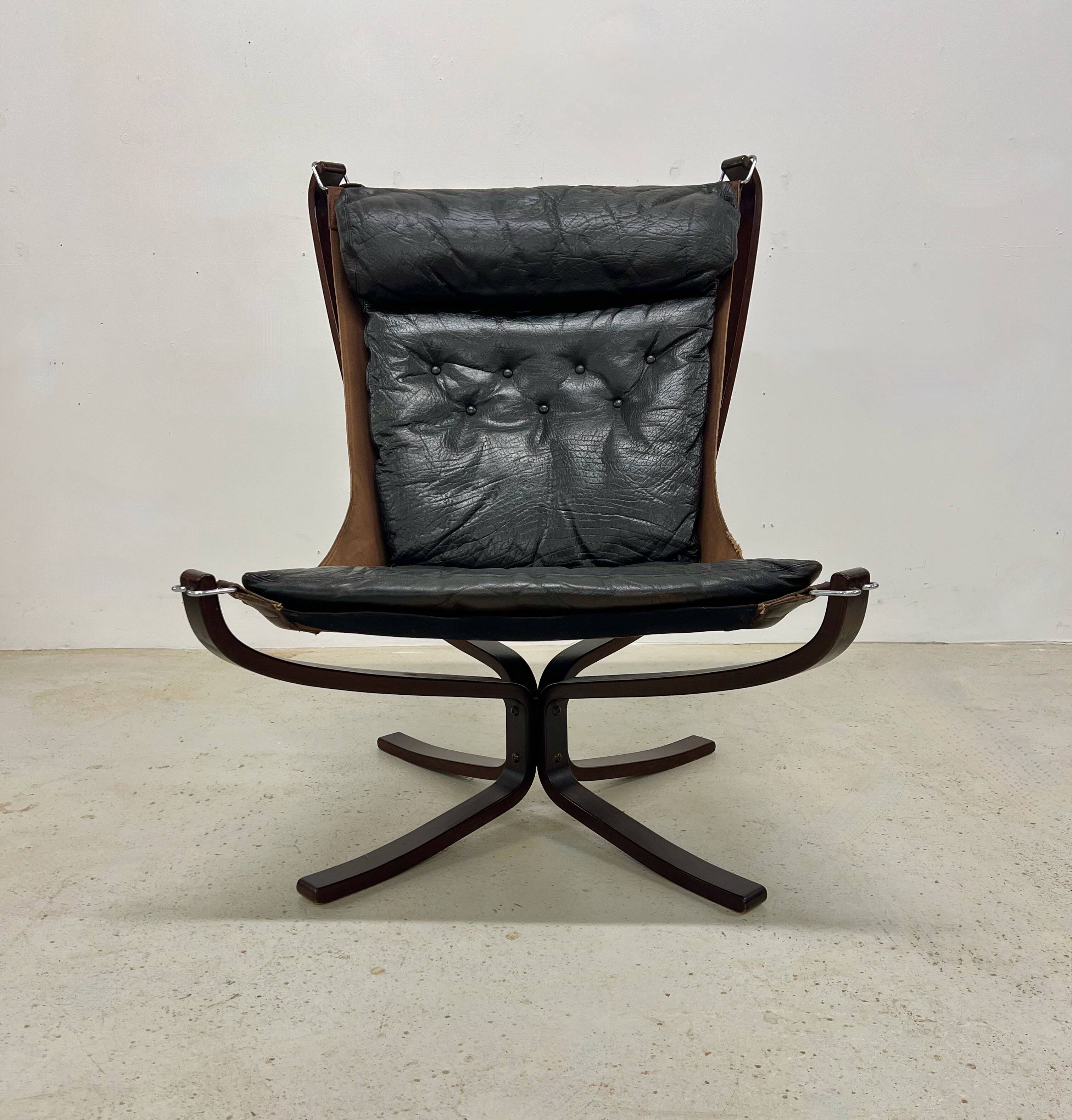 Falcon Chair By Vatne Møbler, Norway, 1970s.