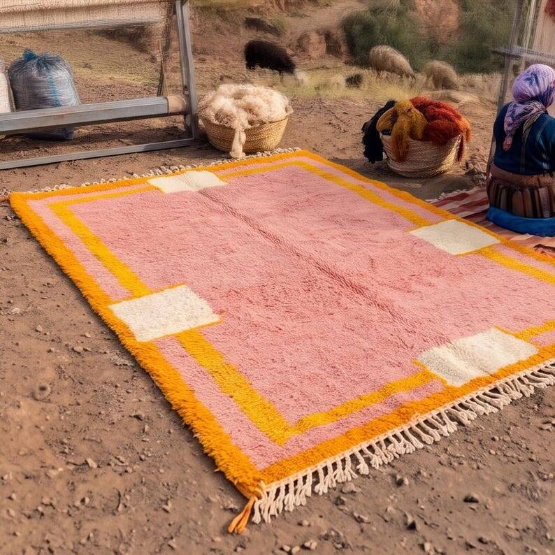 Handmade Berber Carpet – Softness, Authenticity & Character 200cm x 300cm