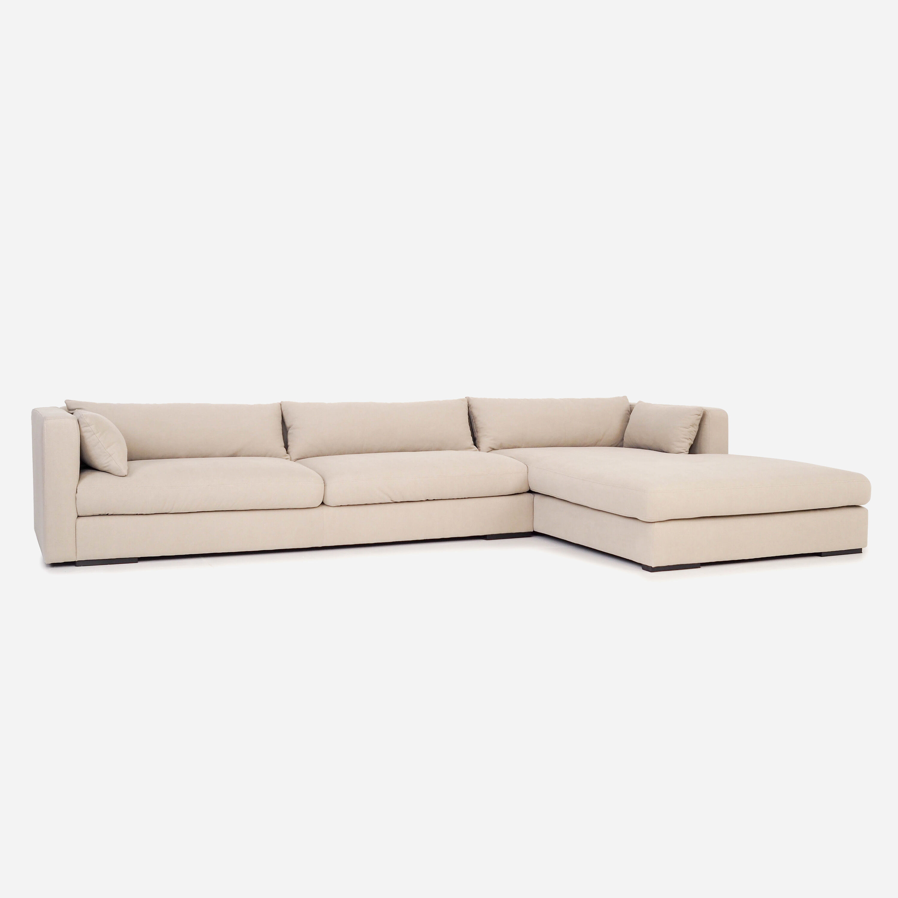 Corner sofa sztokholm beige, scandinavian design