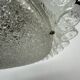 Glass Tubes Chandelier Flush mount from Doria Leuchten, 1960s