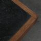 Belgian coffee table from the 80s, oak and blue stone from Belgium.