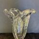 Large Schneider crystal vase