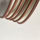 Set 6 plates enamelled earth cap Siena from KMK 1965