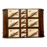 Art Deco wall spice rack