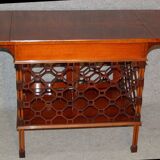 Pair of mahogany sofa ends