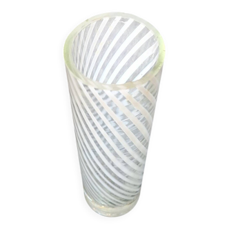 Contemporary vase sulphur technique