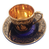 Porcelain cups and saucers