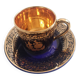 Porcelain cups and saucers