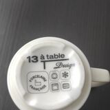 French porcelain coffee set