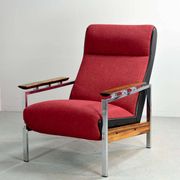 Rob Parry Style Dutch Design Lounge Chair Designed for Gelderland, 1960s.