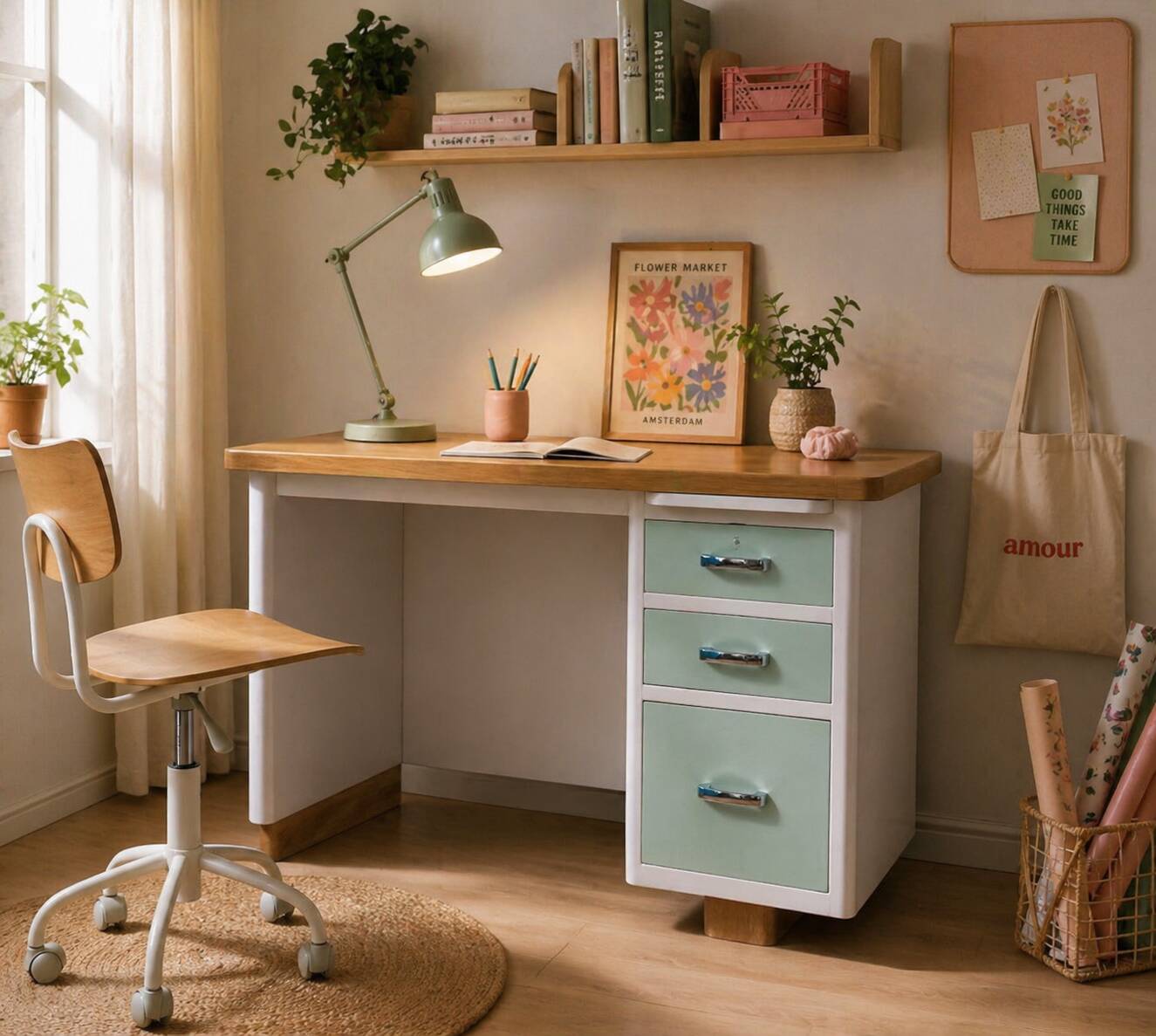 1950s vintage desk