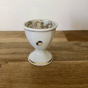 Pretty little vintage egg cup in Limoges porcelain