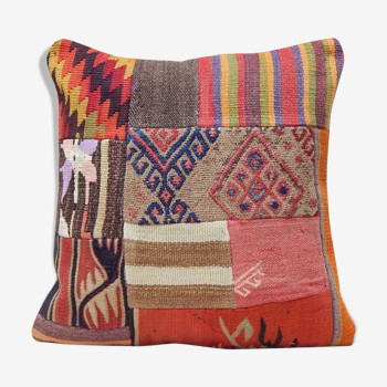 Coussin Kilim vintage coussin Turc couleur 50x50 cm