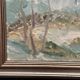 Original Swedish Oil Painting - "Nature Scene" by Maja Sjöberg - Signed - Vintage and Framed - 35.5 × 43.5 cm (14" × 17.1")