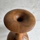 Sculptural wooden vase