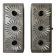 Paire d'appliques flower plexiglas circa 1970