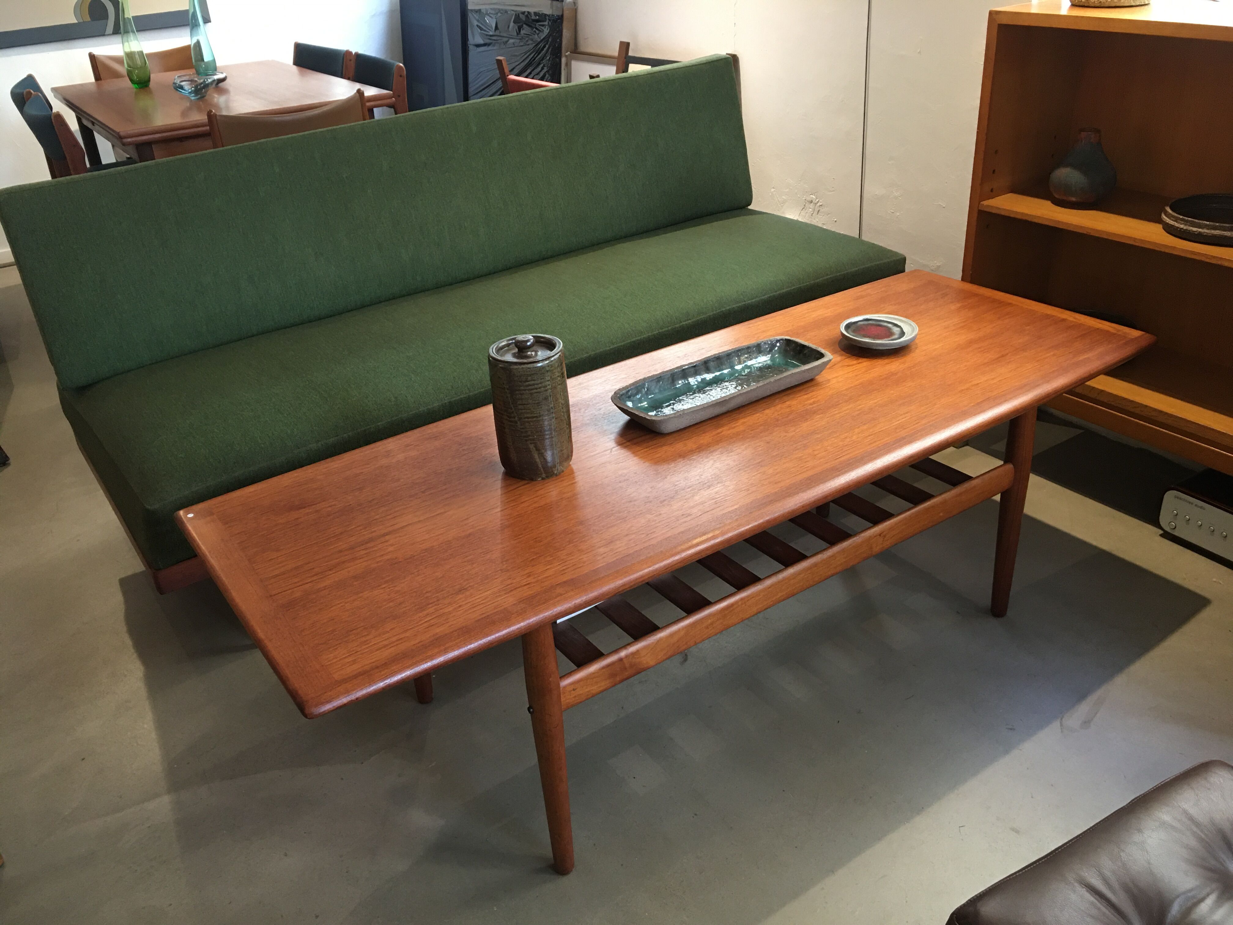 Coffee table, 160 cm, Grete Jalk, Danish 1960