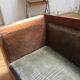 Old wooden sofa