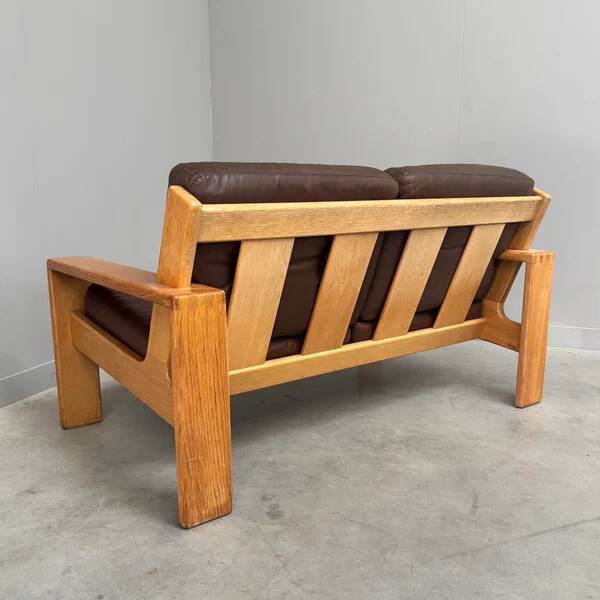 Vintage Asko Bonanza 2 seat sofa, Finland 1960s