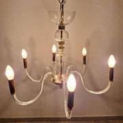 Murano chandelier 6 arms de mayo