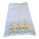 Nappe vintage brodée