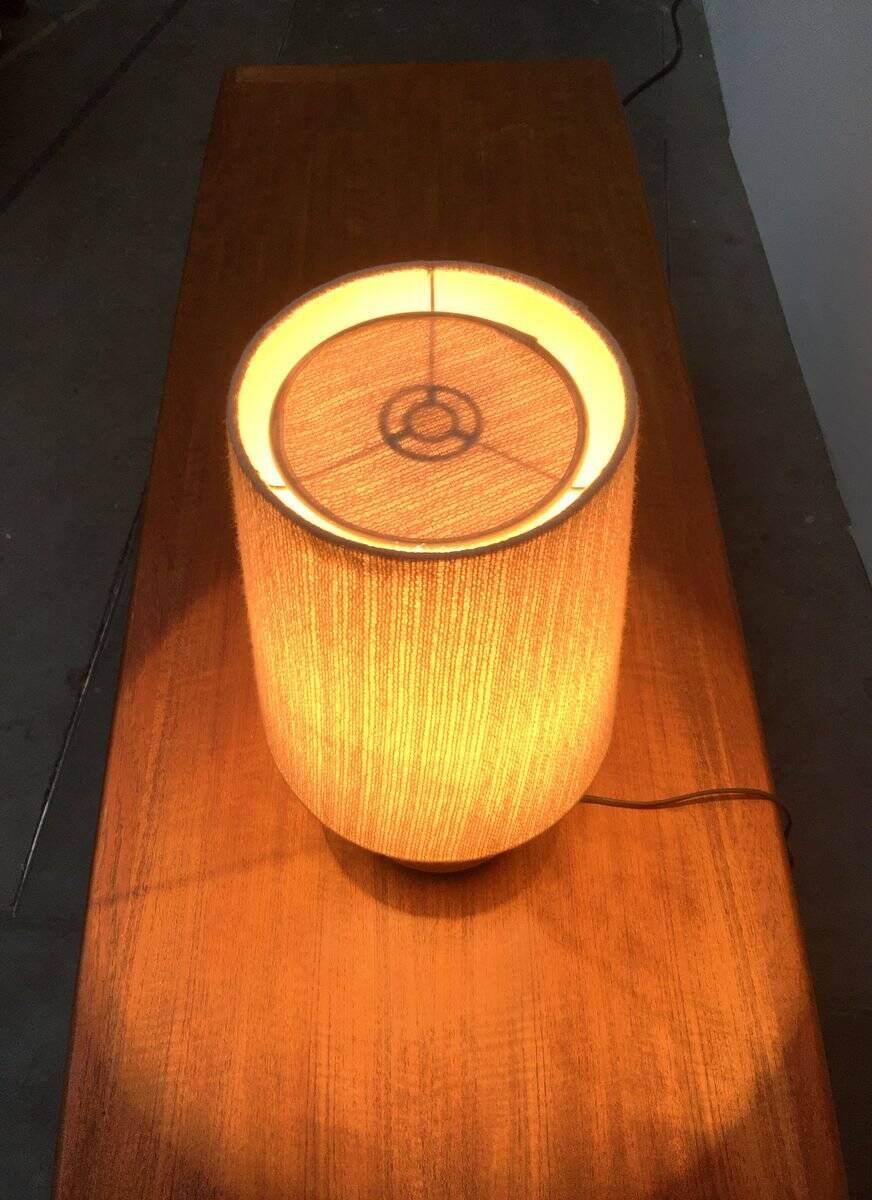 Mid-century German ceramic table lamp by Thoms Keramik.