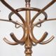 Vintage TON coat rack in curved wood, Czechoslovakia, circa 1970.