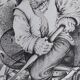 Épreuve d'artiste, lithographie par Giovanni Lazzarini, XXe siècle