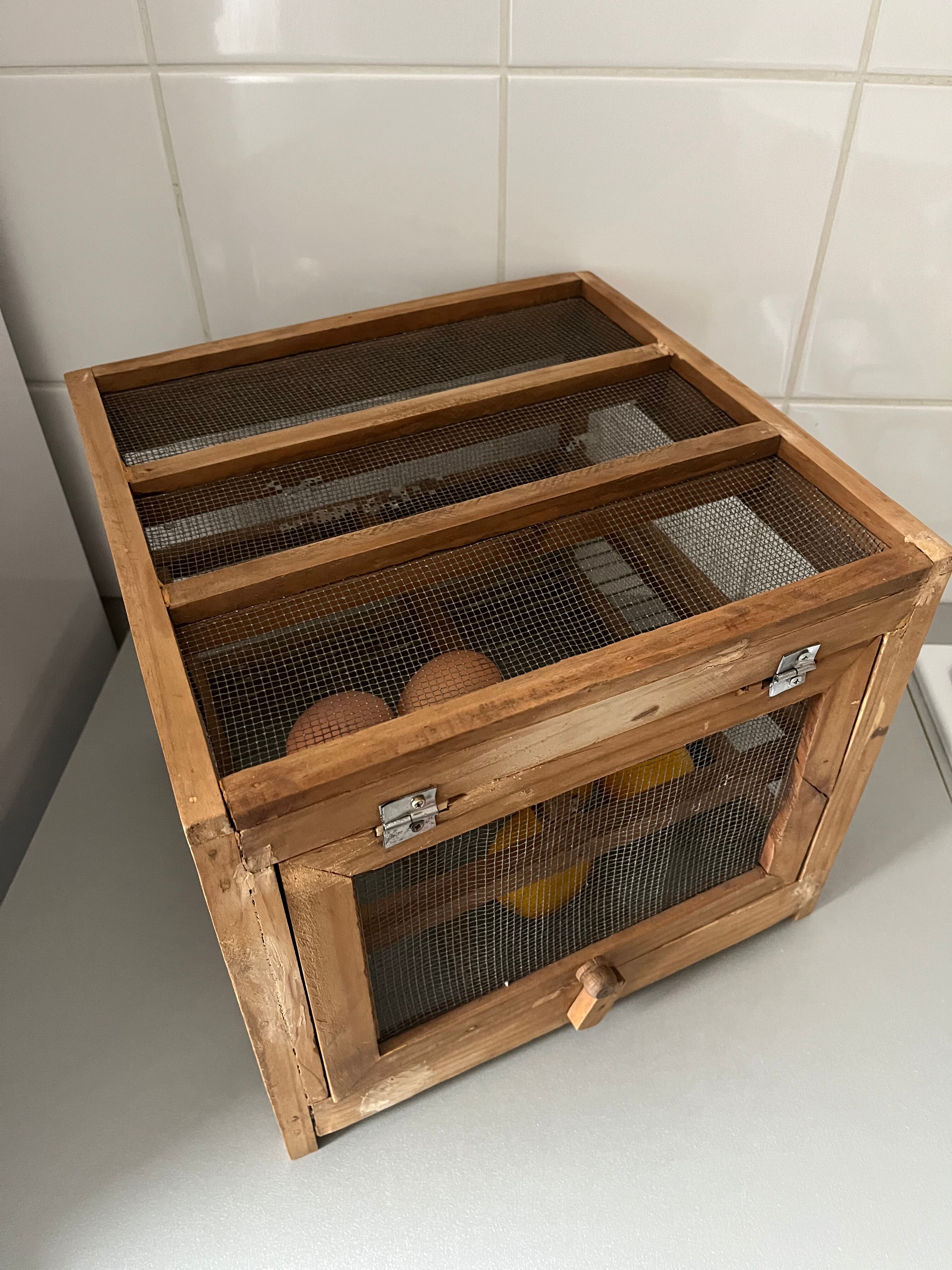 Old wooden pantry