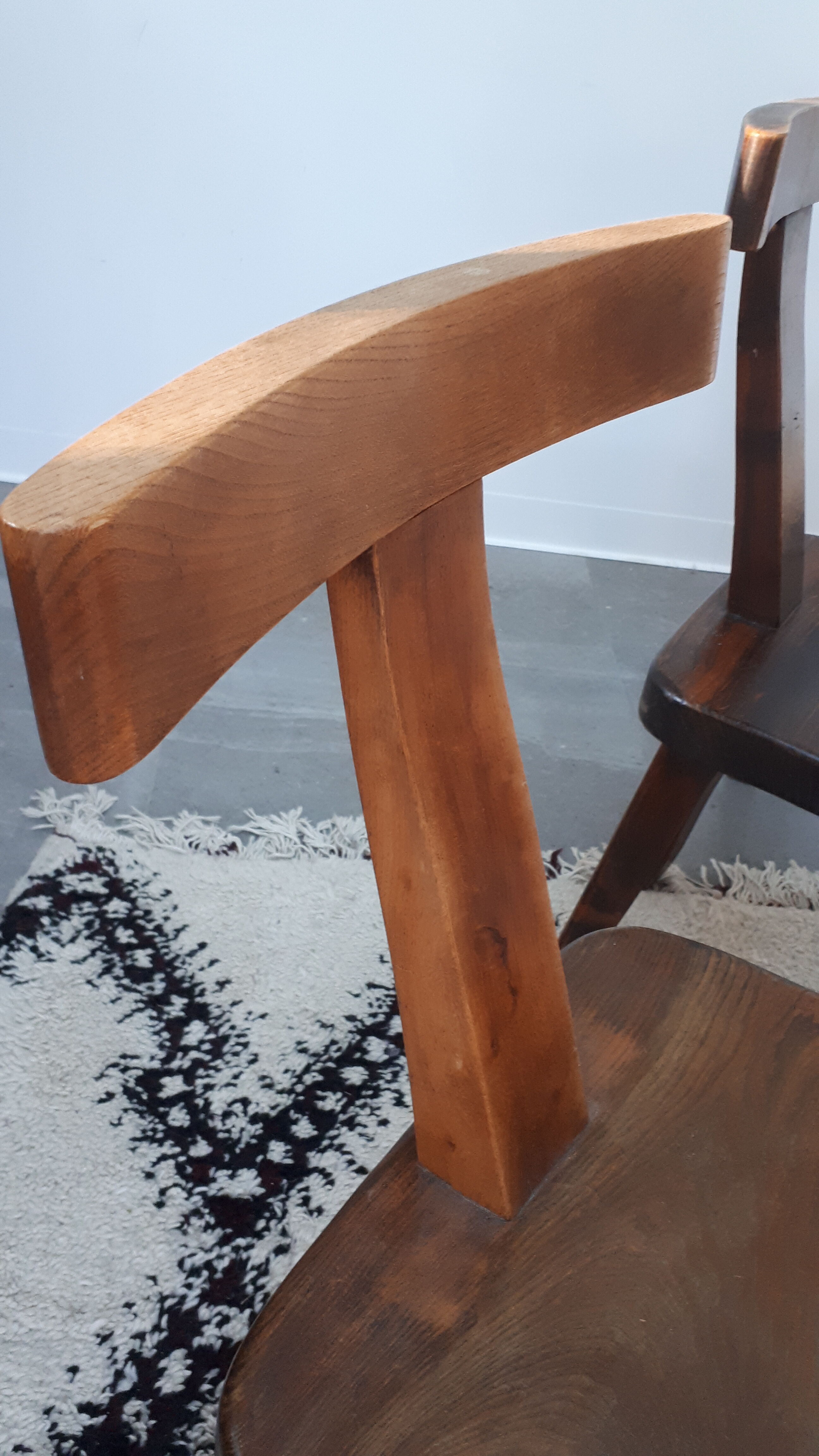 3 chairs T brutalist art of the 60s