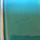 Vide poche coquillages bleu turquoise, Italie