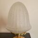 Art Deco lamp with glass globe