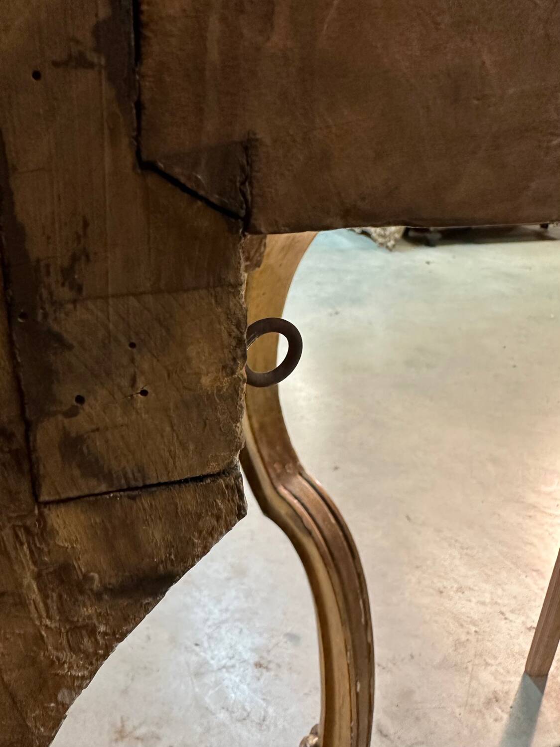 Gilded Louis XV style console