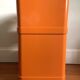 Flair orange furniture on casters for prisunic 1970