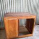 Vintage solid wood desk