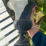 Medicis cast iron vase