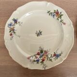 Set of 4 porcelain dessert plates