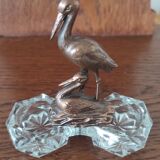 Alsace stork salt and pepper shaker