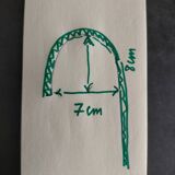 Vintage Twisted Iron Planter