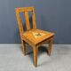 Set of 2 painted Swedish chairs